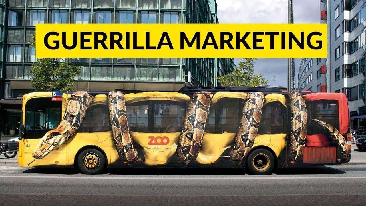 Guerrilla Marketing Bus